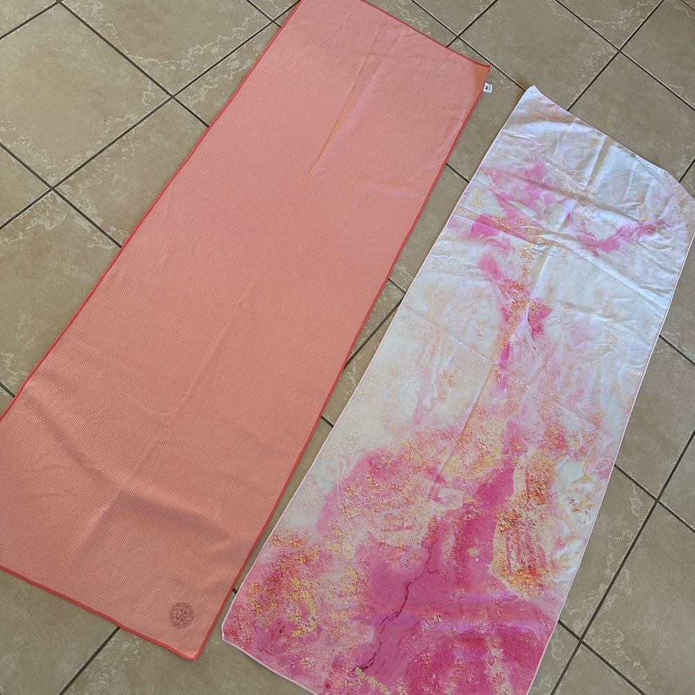 Set of 2 Yoga Mat Towels